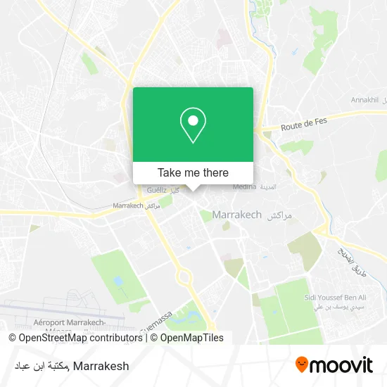 مكتبة ابن عباد map