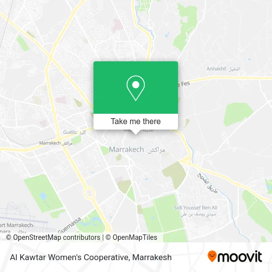 Al Kawtar Women's Cooperative map