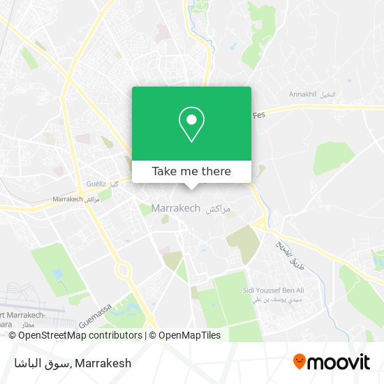 سوق الباشا map