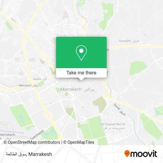 سوق الطالعة map