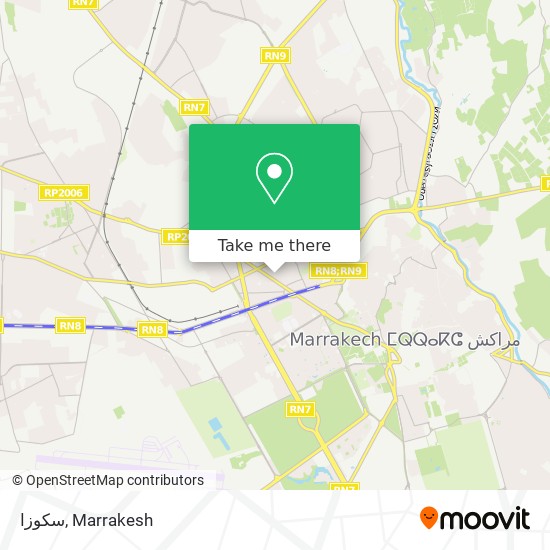 سكوزا map