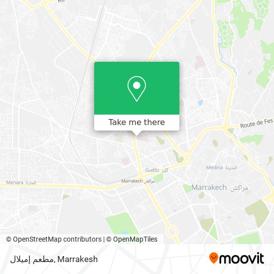 مطعم إميلال map
