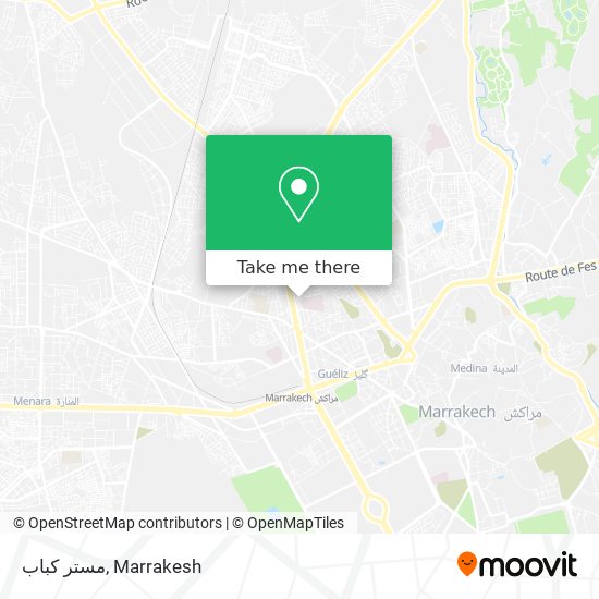 مستر كباب map