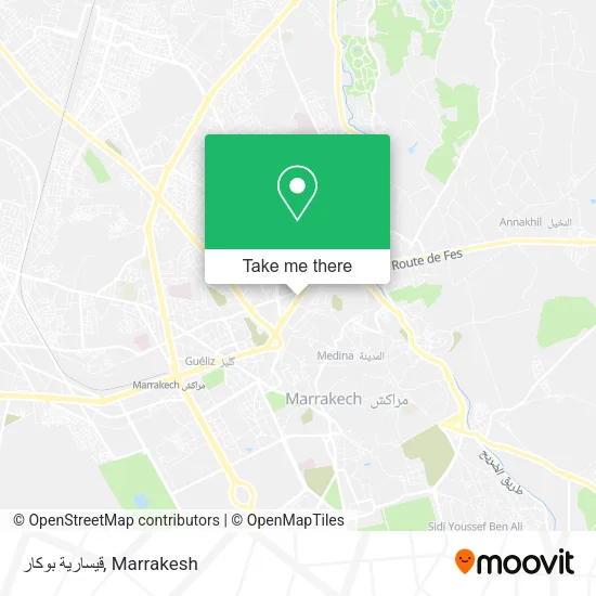 قيسارية بوكار plan