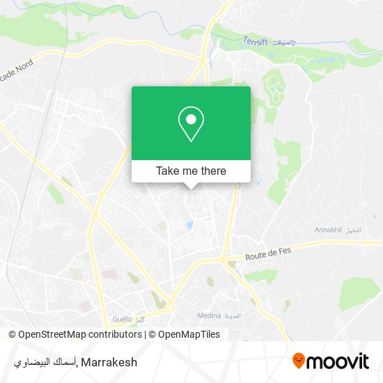 أسماك البيضاوي map