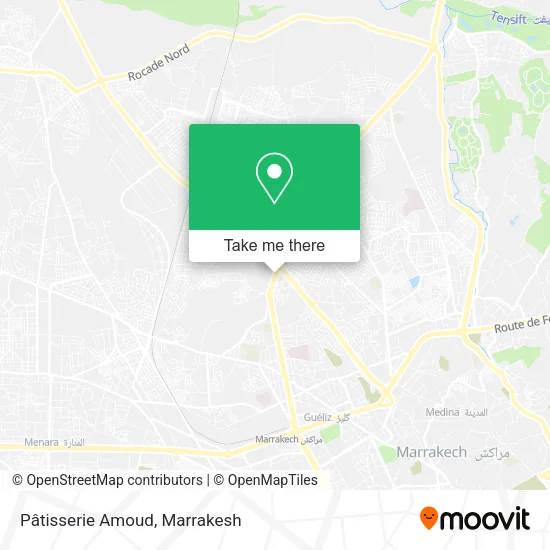 Pâtisserie Amoud plan