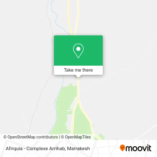 Afriquia - Complexe Arrihab map