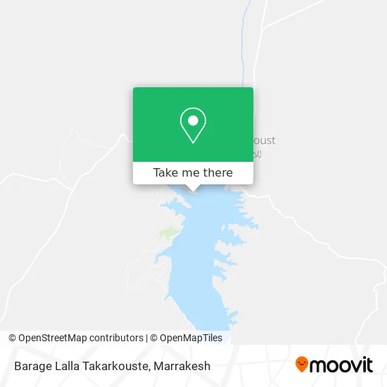 Barage Lalla Takarkouste map
