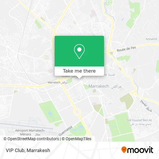 VIP Club map