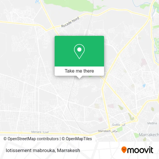 lotissement mabrouka plan