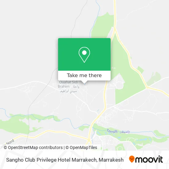 Sangho Club Privilege Hotel Marrakech plan
