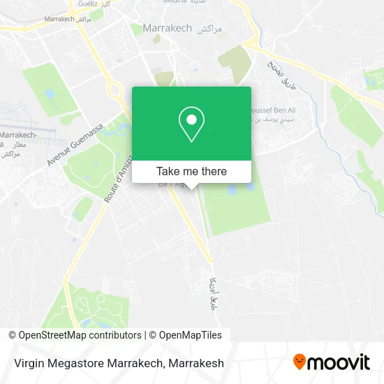 Virgin Megastore Marrakech plan