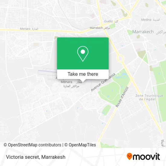 Victoria secret map