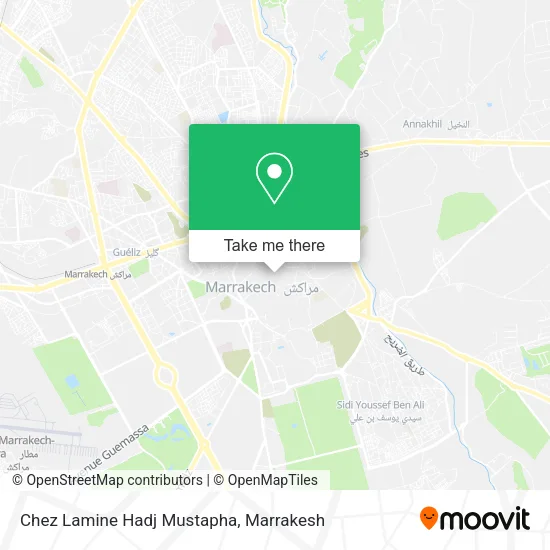 Chez Lamine Hadj Mustapha map