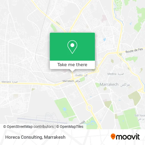 Horeca Consulting map