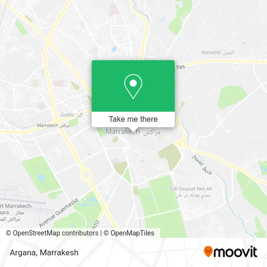 Argana map