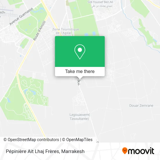 Pépinière Ait Lhaj Frères map