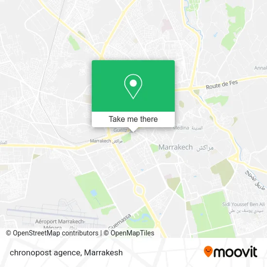 chronopost agence plan