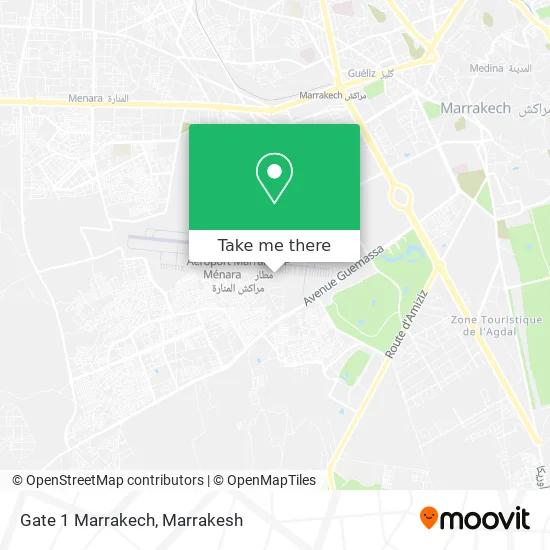 Gate 1 Marrakech plan