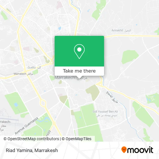 Riad Yamina map