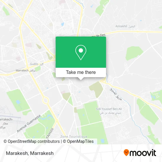 Marakesh map