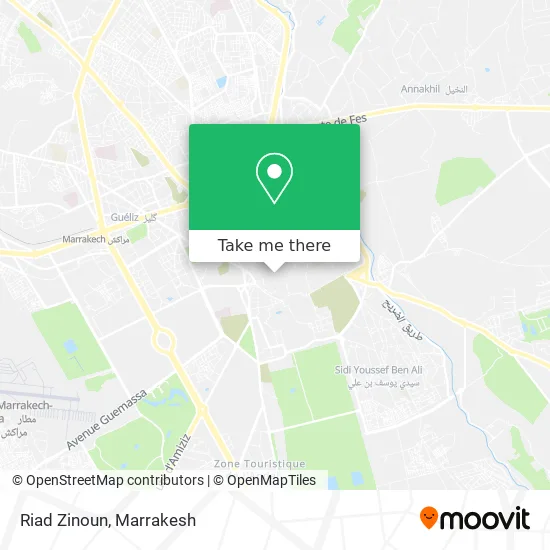 Riad Zinoun plan