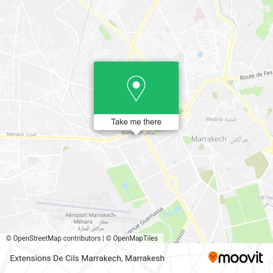 Extensions De Cils Marrakech map