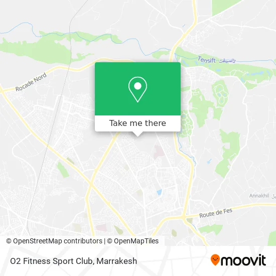 O2 Fitness Sport Club map