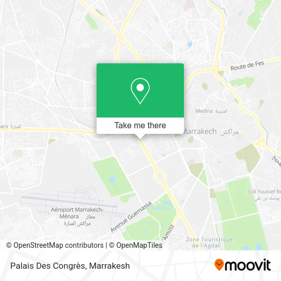 Palais Des Congrès map