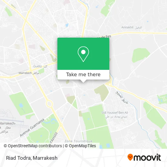 Riad Todra map
