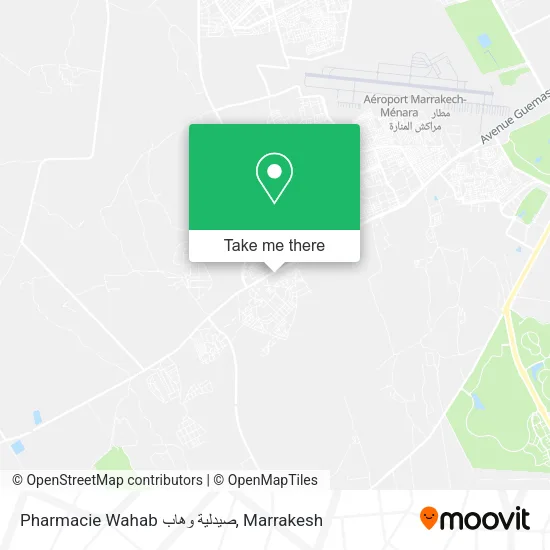 Pharmacie Wahab صيدلية وهاب map
