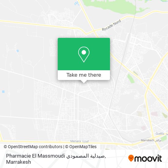 Pharmacie El Massmoudi صيدلية المصمودي map