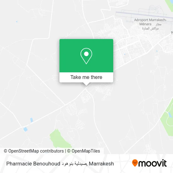 Pharmacie Benouhoud صيدلية بنوهود map