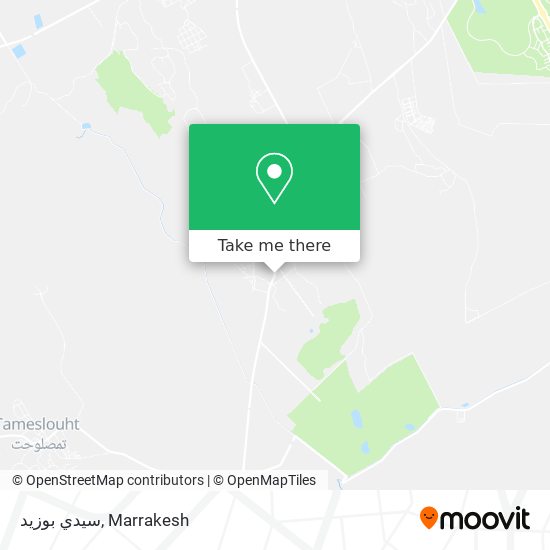 سيدي بوزيد map
