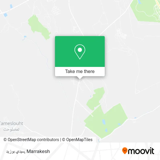 سيدي بوزيد map