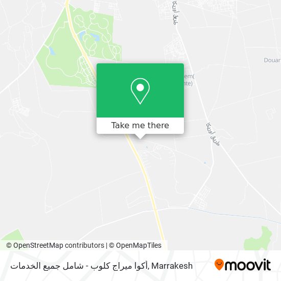 أكوا ميراج كلوب - شامل جميع الخدمات map