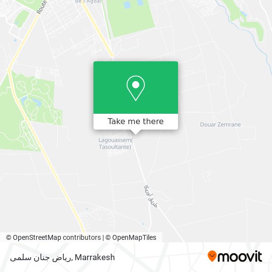 رياض جنان سلمى map