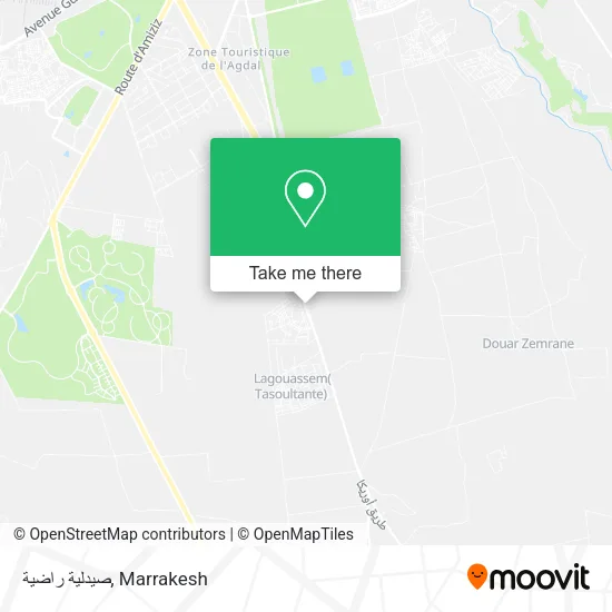 صيدلية راضية map