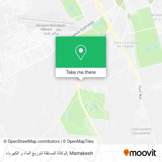 الوكالة المستقلة لتوزيع الماء و الكهرباء plan