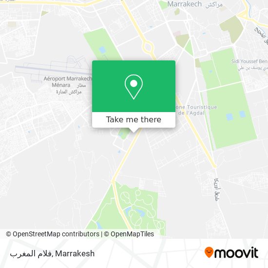 فلام المغرب map