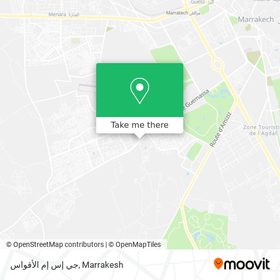 جي إس إم الأقواس map