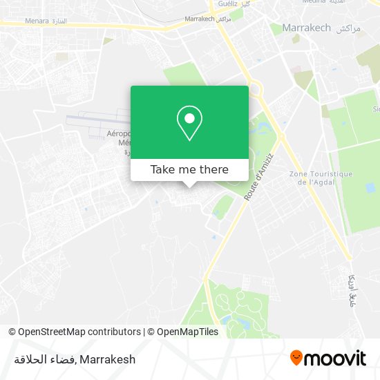 فضاء الحلاقة map