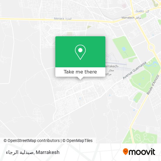 صيدلية الرجاء plan