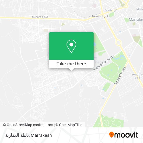 دليلة العقارية map