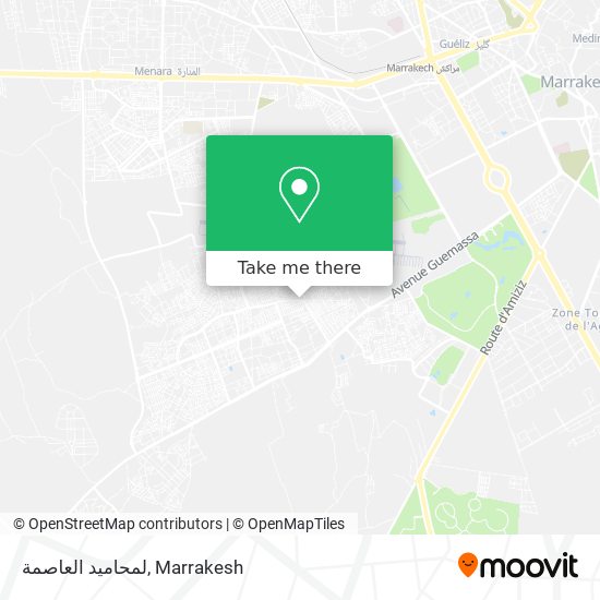لمحاميد العاصمة map