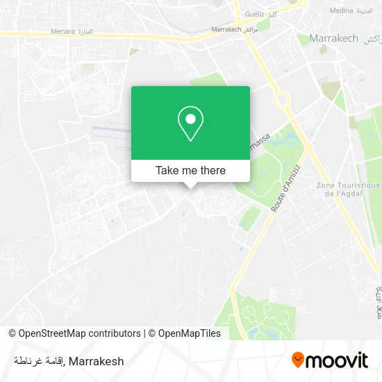إقامة غرناطة map