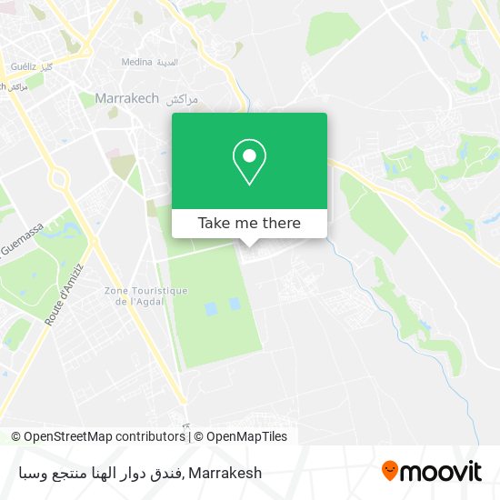 فندق دوار الهنا منتجع وسبا map