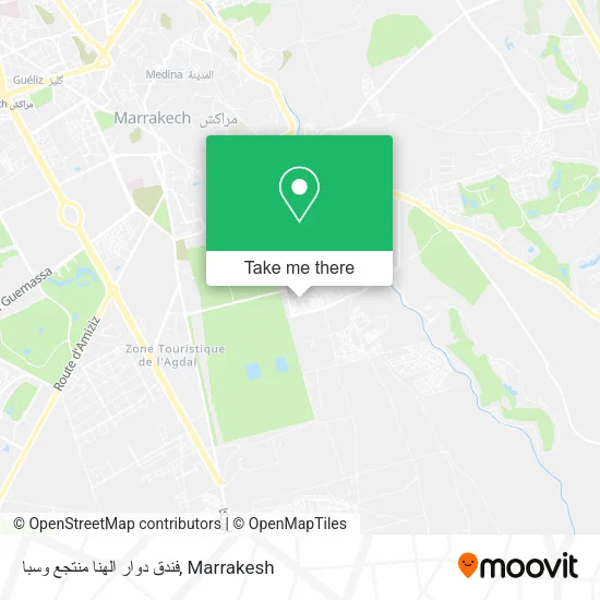 فندق دوار الهنا منتجع وسبا map