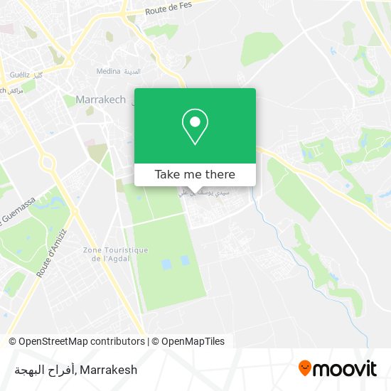 أفراح البهجة map