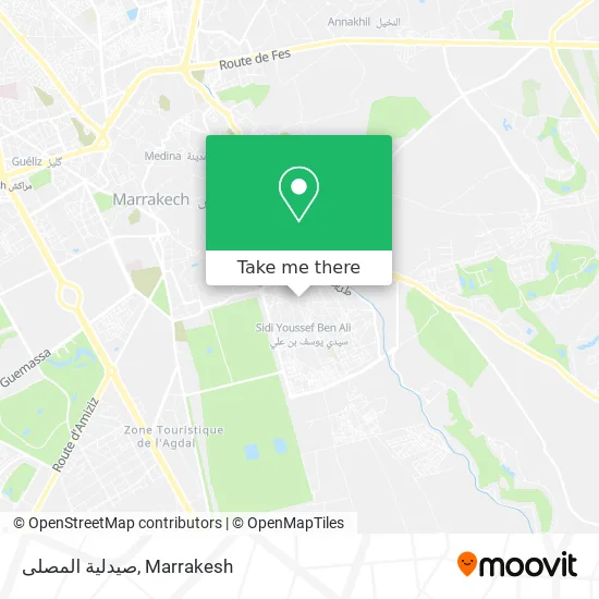 صيدلية المصلى plan